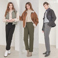 [RELIGION] 릴리전 24FW 여성 기모팬츠 3종