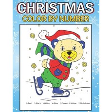 Christmas Color By Number: 30 Jumbo Color By Numbers Beautiful Christmas Coloring Book with Large Pr... Paperback, Independently Published, English, 9798552237029