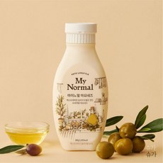 마이노멀 엑스트라버진 올리브오일 마요네즈, 3개, 260g