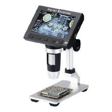 고화질 산업용 전자현미경 고화질 USB 디지털 1000배 화면 전자확대경 현미경 휴대전화, 02 대시보드 500만 고화질 [알루미늄 합