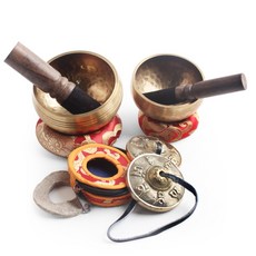 싱잉볼 띵샤 명상 요가 종 좌종 불교용품 명상주발, 3.띵샤