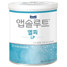 앱솔루트 베이비웰 LP 분유, 400g, 1캔