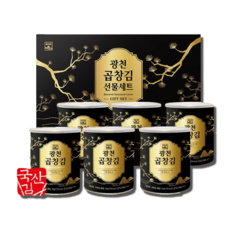 광천김 프리미엄 추석 김선물세트 곱창김 유캔, 1세트