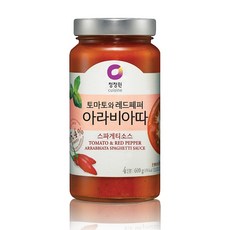 청정원 아라비아따 스파게티소스 600g, 단일상품, 기타, 기타