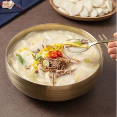 뚝심밥상 한우사골 곰탕 떡국, 600g, 1개