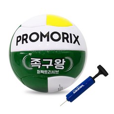 프로모릭스 족구왕 족구공+볼펌프 세트 펜션 야유회