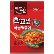 동원 떡볶이의신 학교앞 국물떡볶이 372g