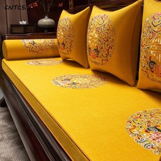 중국 마호가니 소파 방석 나한 침대 커버 원목 가구 의자 소파 매트 미끄럼 방지 매트 스펀지 사계절