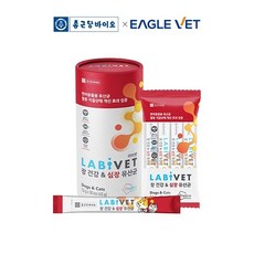 라비벳 반려동물 장건강 관절 유산균 영양제 60g, 유산균 심장, 1개