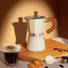 Italian Moka Pot 6 Cups 에스프레소 메이커 스토브top 커피 메이커 Percolator 화이트 커피머신 드롱기 가정용 일리 ALISE 2567383 395410