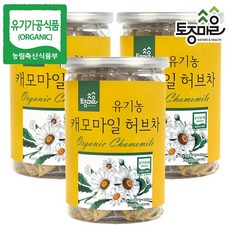 [토종마을] 유기농 캐모마일 허브차 30티백, 1g, 30개입, 3개