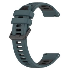 Suunto Race 5 9 Peak Pro 3 Fitness Vertical 순토 스트랩 이중 컬러 실리콘 운동 손목밴드 22mm 20mm 퀵 릴리스 시계줄, 2