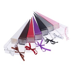 1Pc 우아한 단일 꽃 장미 콘 선물 상자 발렌타인 데이 웨딩 장식 DropShip|선물가방&포장용품|, 1개, 보라색