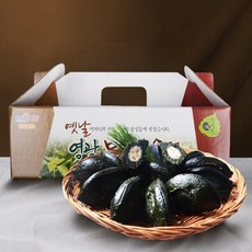 백억모싯잎송편