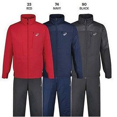 [아식스(asics)] 남성 트레이닝 경량패딩 웜업자켓 점퍼 우븐 겨울 자켓