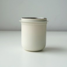 원두걸스 도징컵 아이보리 58mm 분쇄컵 Dosing Cup, 1개