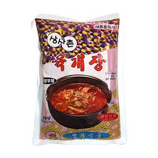 중문푸드 간편한조리 든든한 아침식사 얼큰하고 시원한 맛있는 육개장 600g, 1세트