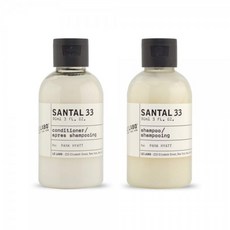 Le Labo 총 온스 2 병 세트 각 3온스 르 라보 산탈 (33) 샴푸 & 린스 (일반 병), 단일상품