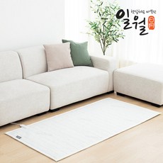 일월 분리난방 emf인증 프리미엄 텐셀 유칼립투스 카본매트 전자파차단 99.9% 탄소매트, 싱글(90 x 180 cm)