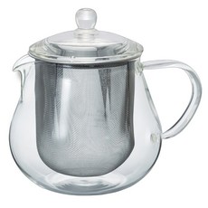 하리오 리프 티 포트 CHC-70T, 클리어, 700ml 클리어, 700ml