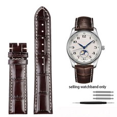 Longines 론진 시계 호환 18mm 19mm 20mm 21mm 22mm 마스터 가죽 시계줄 레더 스트랩 워치 밴드