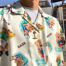 커플하와이안셔츠