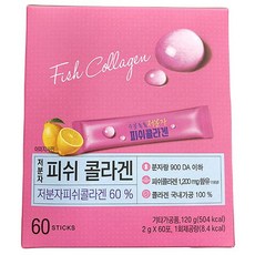 다농원 저분자피쉬콜라겐 2g x 60T x 1개, 단품, 120g