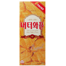 크라운 버터와플 6p, 810g, 1개