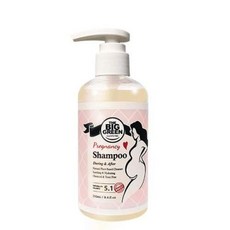 BIGGREEN 빌그린 자연재료 무화학황산염 젠틀 딥 클렌징 임산부용 샴푸 248ml, 1개, 431g