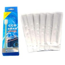 6pcs 풀프레임 센서 청소용 면봉 CCD CMOS 청정 면봉 DSLR 카메라용