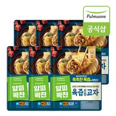 풀무원 얄피꽉찬 육즙진한 교자만두(400g) x 6봉, 400g