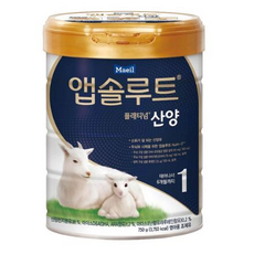 앱솔루트 플래티넘 산양분유 1단계, 750g, 2개