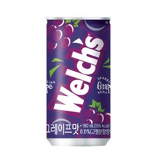 농심 웰치스 포도맛, 190ml, 30개