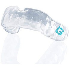 GuardLab APEX Mouthguard for 스포츠 (APEX) 성인 및 청소년 구강 보호대 정확한 맞춤을 위해 미리 들여, clear_Large, clear