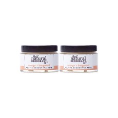 the natural DEODORANT co 오렌지 베르가못 데오드란트 밤 2팩, 2개