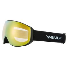 WING WX 여성 스키 보드 미러 안경병용 고글 BLACK, GOLD