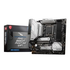 MSI MAG B660M MORTAR WIFI 마더보드 Micro-ATX [Intel B660 칩셋 탑재] 제12세대 CPU(LGA1700) 대응 MB5698