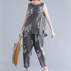 여름니트스커트세트