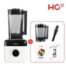 HC 초고속 블렌더 엑슬림 제로+컨테이너 2개, 아이보리