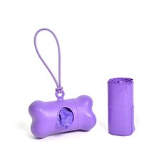 Doggie Walking Bag Dog Waste Bag Dispenser Leash Attachment File, 본상품