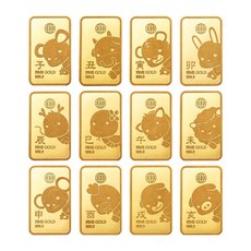 12지신골드바