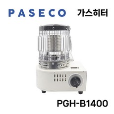 PASECO 파세코 휴대용 가스 히터 PGH-B1400 캠핑 작업장, 1개