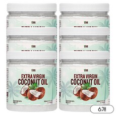 아임 냉압착 엑스트라버진 코코넛오일 500ML, 6개