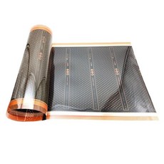 MINCO HEAT 그래핀 PTC 가열 필름 오렌지 자체 조절 적외선 전기 따뜻한 바닥 난방 시스템 240Wm2 탄소 포일, 6) 50cm X 600cm
