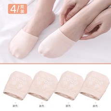 낭사 여성 봄가을 앞 발바닥 히든 논슬립 미끄럼방지 면양말 하이힐 뮬