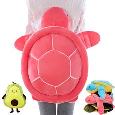 스퀴즈 성인 여성 어린이 캐릭터 인형 스키 스노우보드 엉덩이 보호대, 핑크