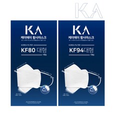 넥스트브라운 의약외품 식약처승인 KF80/KF94 마스크, KF80 50매
