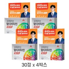 고려은단 멀티비타민 올인원, 4박스, 30정