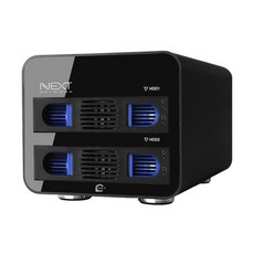 넥스트 NEXT-702TC RAID 2Bay USB3.1 외장 DAS 케이스 Type-C 케이스-3.5인치