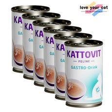 카토빗 드링크 혼합 구성 가능, 가스트로, 135ml, 6개